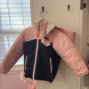 Patagonia Kids Pink and Black Jacket